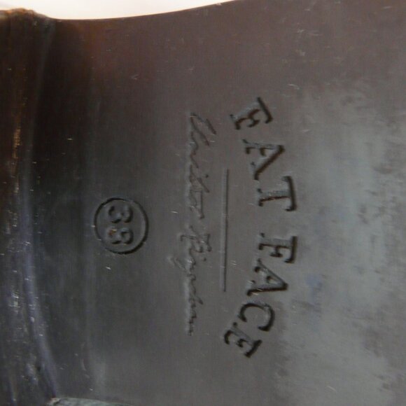 FAT FACE LADIES Pull On SUEDE LEATHER ZIP ANKLE SHORT BOOTS 7.5 EU 38 - Picture 11 of 13